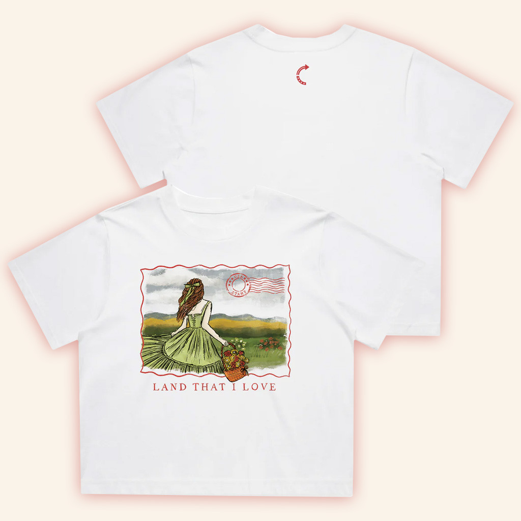 Turning Point USA Shirt Land That I Love Cropped T-Shirt TPUSA Merch Charlie Kirk Merch Turning Point USA Shirt Land That I Love Cropped T-Shirt TPUSA Merch Charlie Kirk Merch