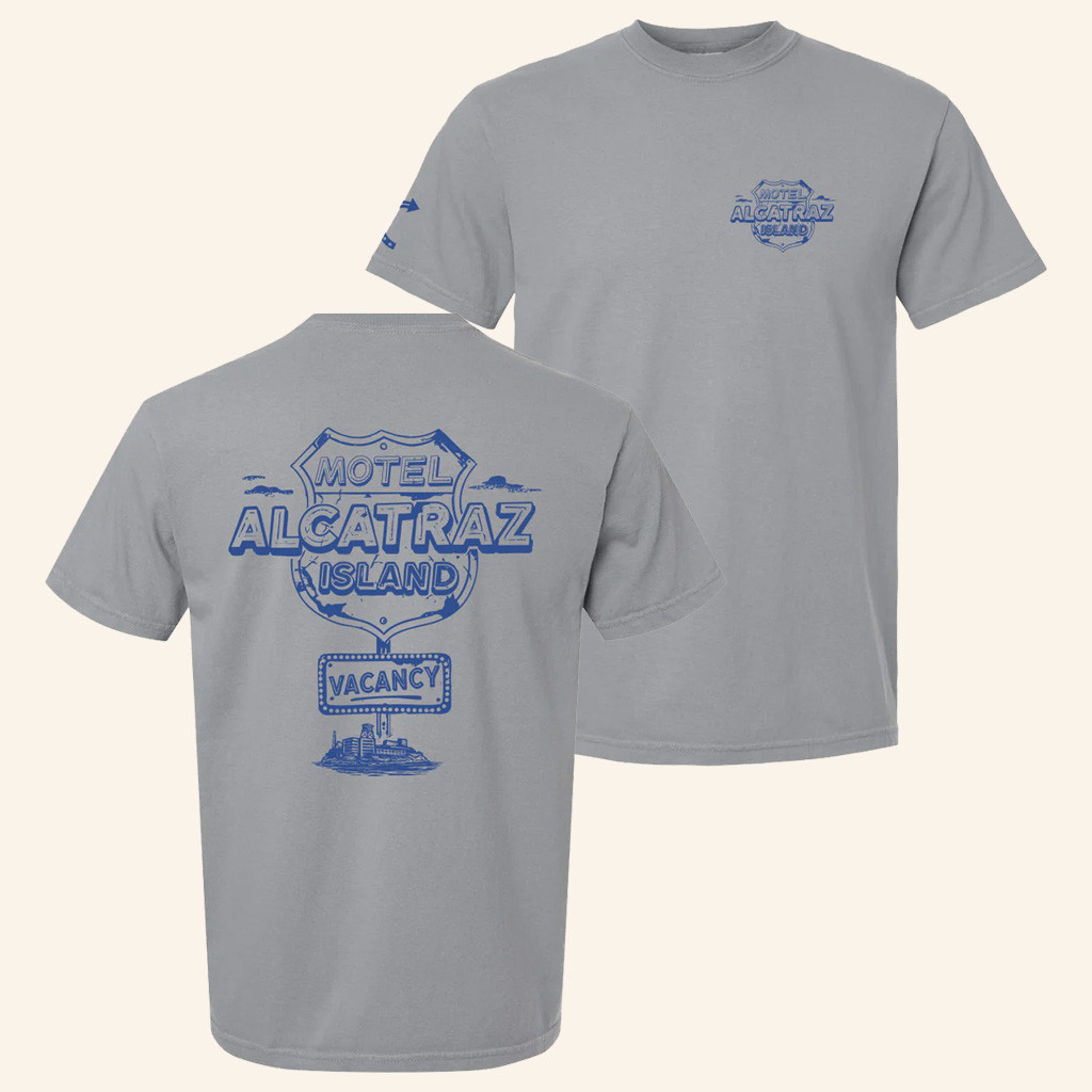 Turning Point USA Shirt Motel Alcatraz Island T-Shirt Charlie Kirk Merch TPUSA Merchandise Turning Point USA Shirt Motel Alcatraz Island T-Shirt Charlie Kirk Merch TPUSA Merchandise