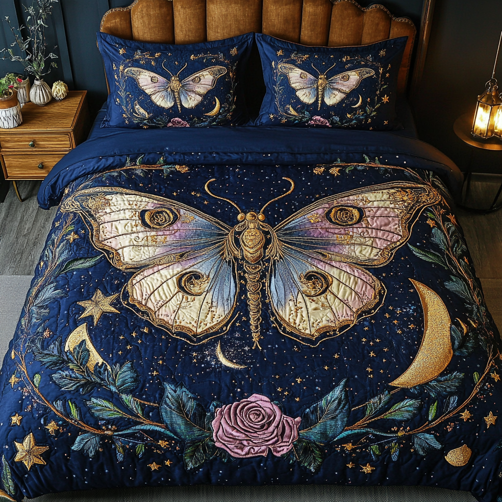 Twilight Float Quilted Bedding Set Duvet Cover Bedspreads Best Butterfly Christmas Gifts Twilight Float Quilted Bedding Set Duvet Cover Bedspreads Best Butterfly Christmas Gifts