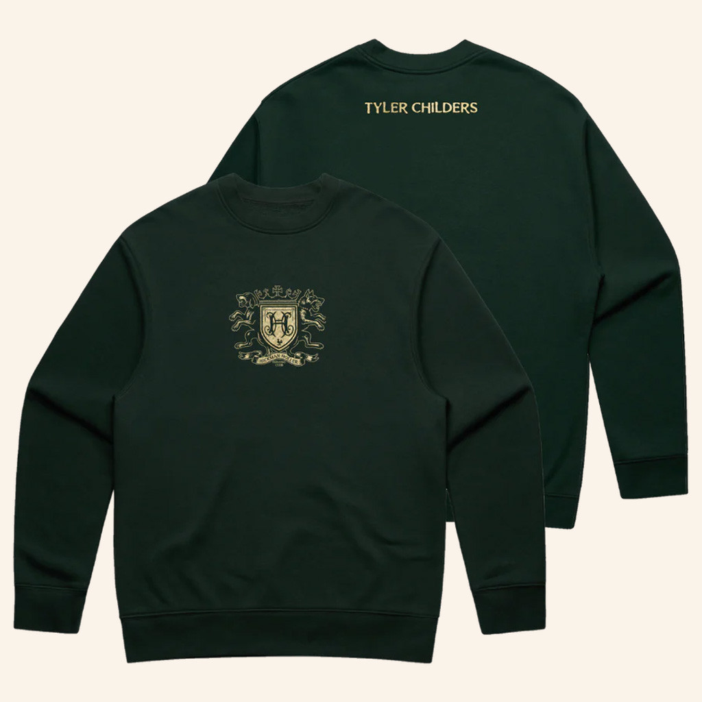 Tyler Childers Merch Hickman Holler Hunting Club Crest Sweatshirt Dad Christmas Gifts Tyler Childers Merch Hickman Holler Hunting Club Crest Sweatshirt Dad Christmas Gifts