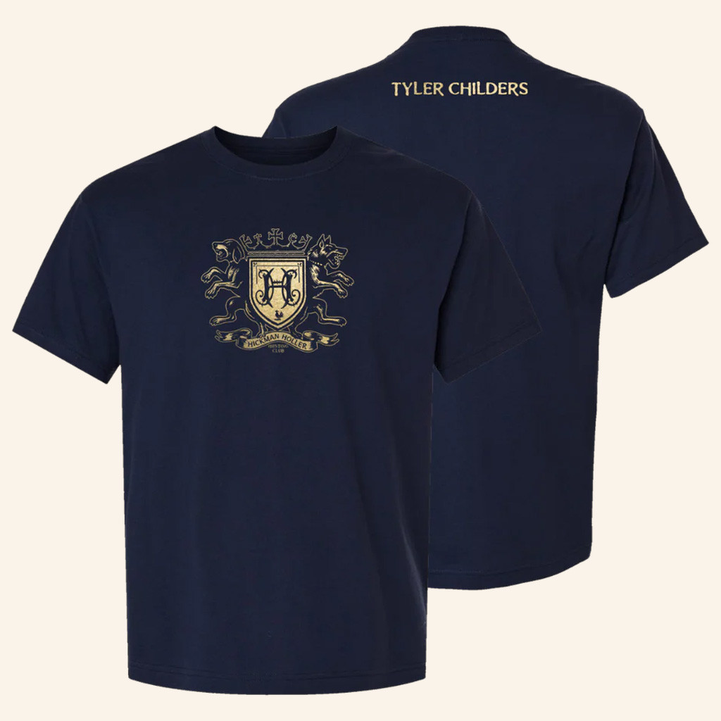 Tyler Childers Merch Hickman Holler Hunting Club Crest T-Shirt Presents For Music Lovers Tyler Childers Merch Hickman Holler Hunting Club Crest T-Shirt Presents For Music Lovers