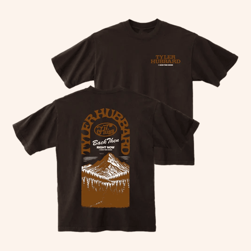 Tyler Hubbard Merch Mountains Back Then Right Now Shirt Unique Gifts For Music Lovers Tyler Hubbard Merch Mountains Back Then Right Now Shirt Unique Gifts For Music Lovers