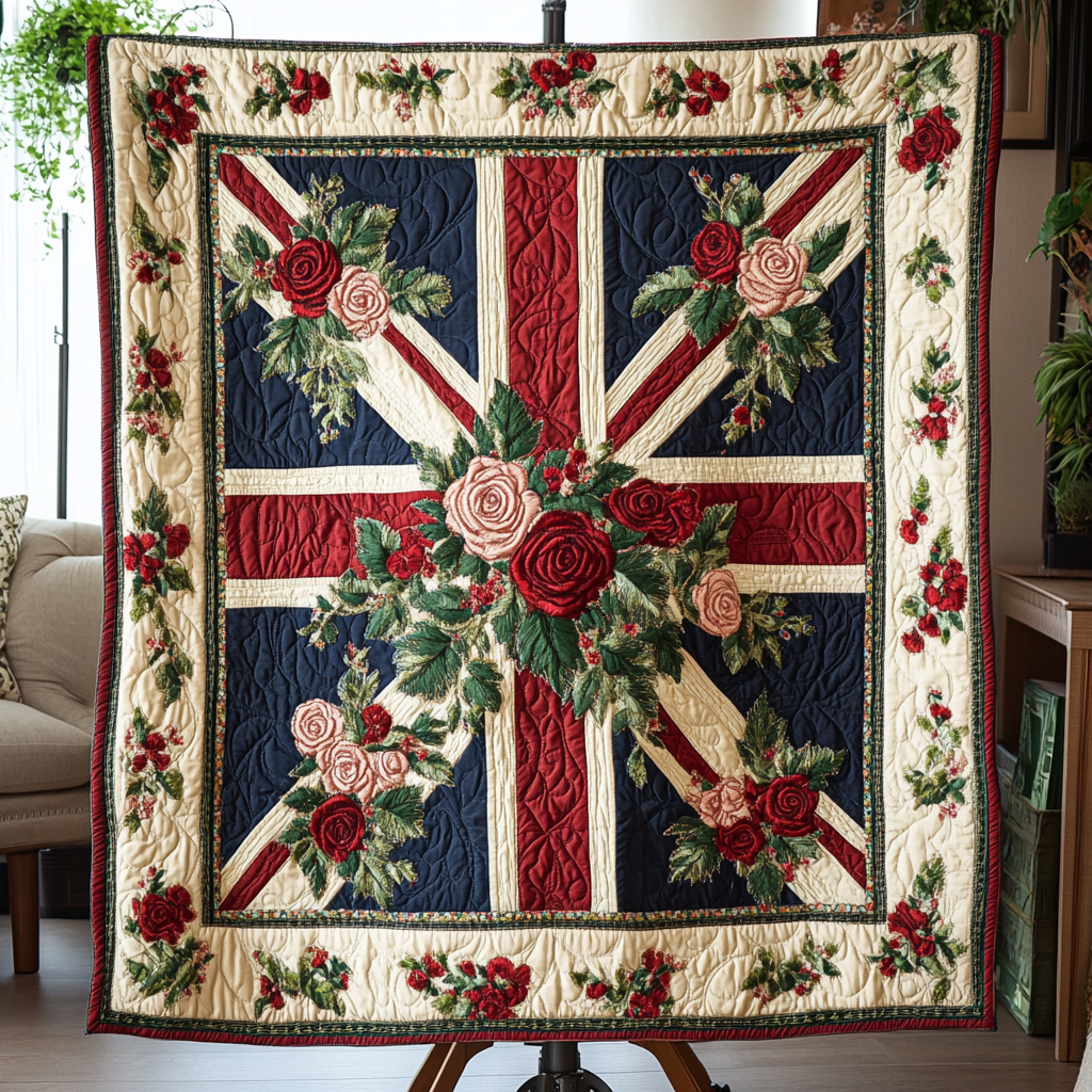 Union Blossom Quilted Blanket Sofa Throw Blanket Gifts For Someone From England