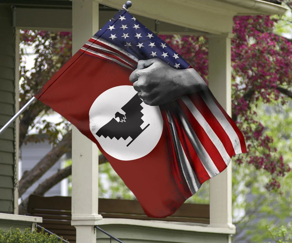 United Farm Workers Flag Inside American Flag Patriotic For Indoor Outdoor Decor Man Cave Gift United Farm Workers Flag Inside American Flag Patriotic For Indoor Outdoor Decor Man Cave Gift