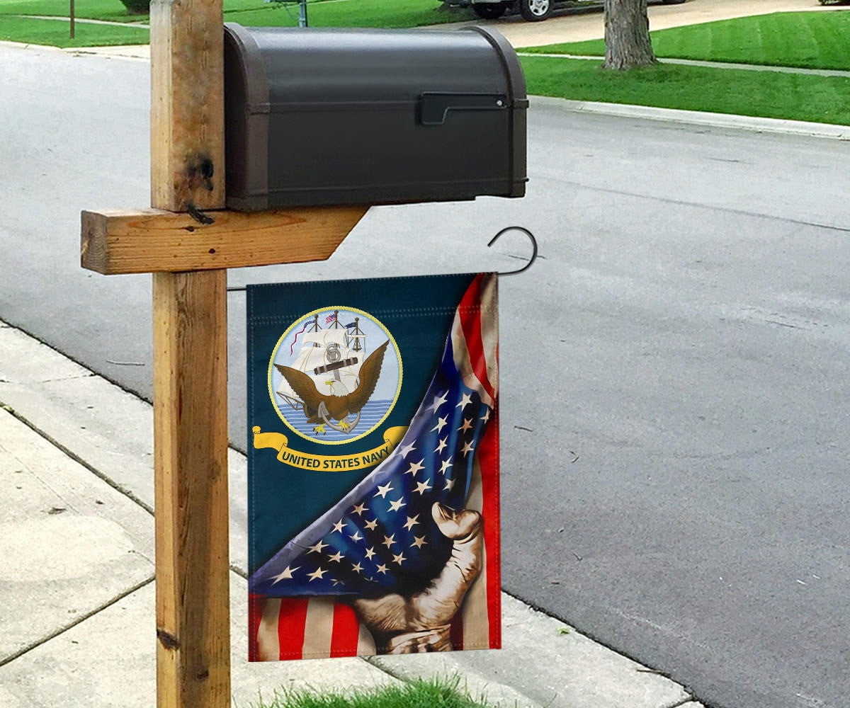 United States Navy Flag Inside American Flag Proud USN Patriotic Decorations For Outside United States Navy Flag Inside American Flag Proud USN Patriotic Decorations For Outside