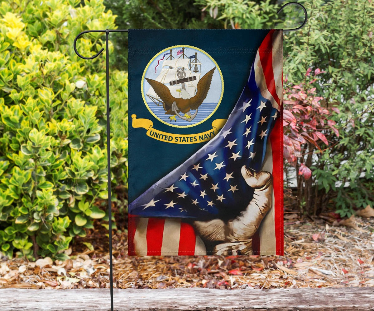 United States Navy Flag Inside American Flag Proud USN Patriotic Decorations For Outside United States Navy Flag Inside American Flag Proud USN Patriotic Decorations For Outside