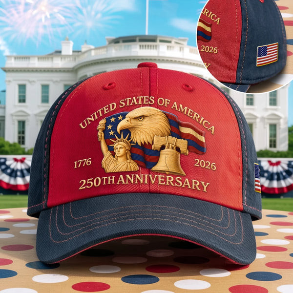 United States Of America 250th Anniversary Hat Proud Military Patriotic Hat Gifts For Dad United States Of America 250th Anniversary Hat Proud Military Patriotic Hat Gifts For Dad