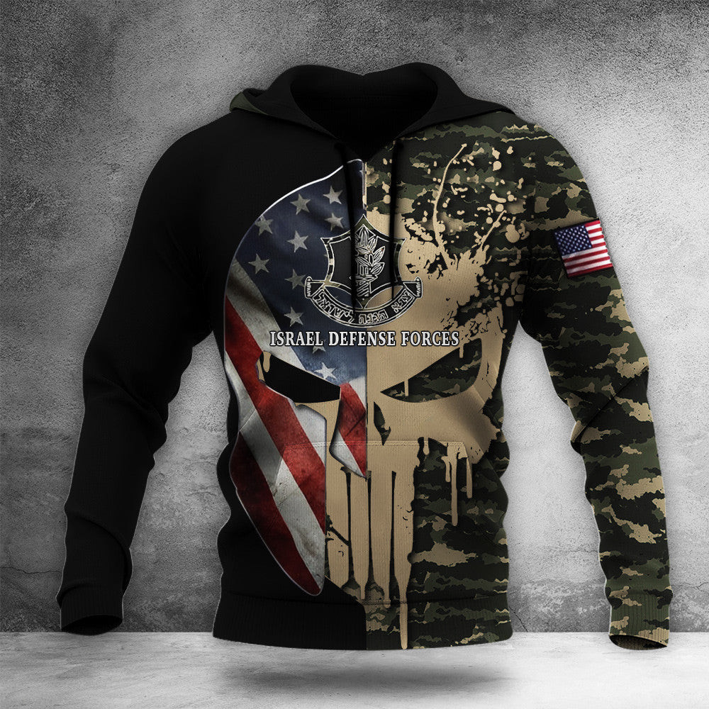 United States Stands With Israel Hoodie Camo Israel Defense Forces Hoodie IDF Apparel Clothing United States Stands With Israel Hoodie Camo Israel Defense Forces Hoodie IDF Apparel Clothing