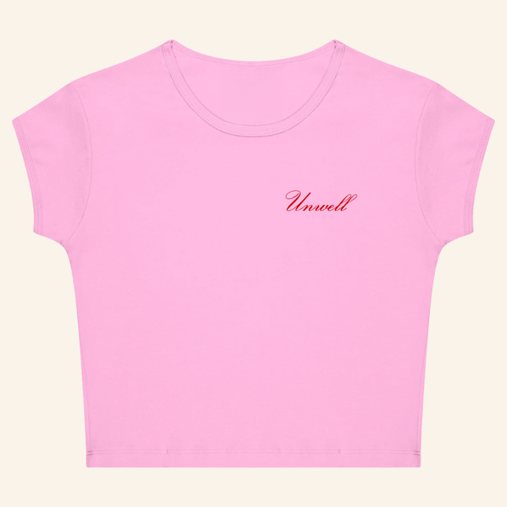 Unwell Merch Unwell Script Baby Tee Birthday Presents For Girlfriend Unwell Merch Unwell Script Baby Tee Birthday Presents For Girlfriend