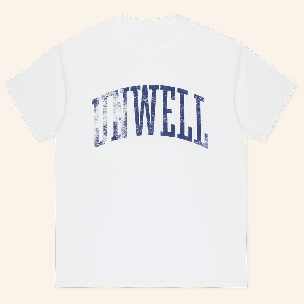 Unwell Merch Unwell Varsity White T-Shirt Best Gifts For Husband