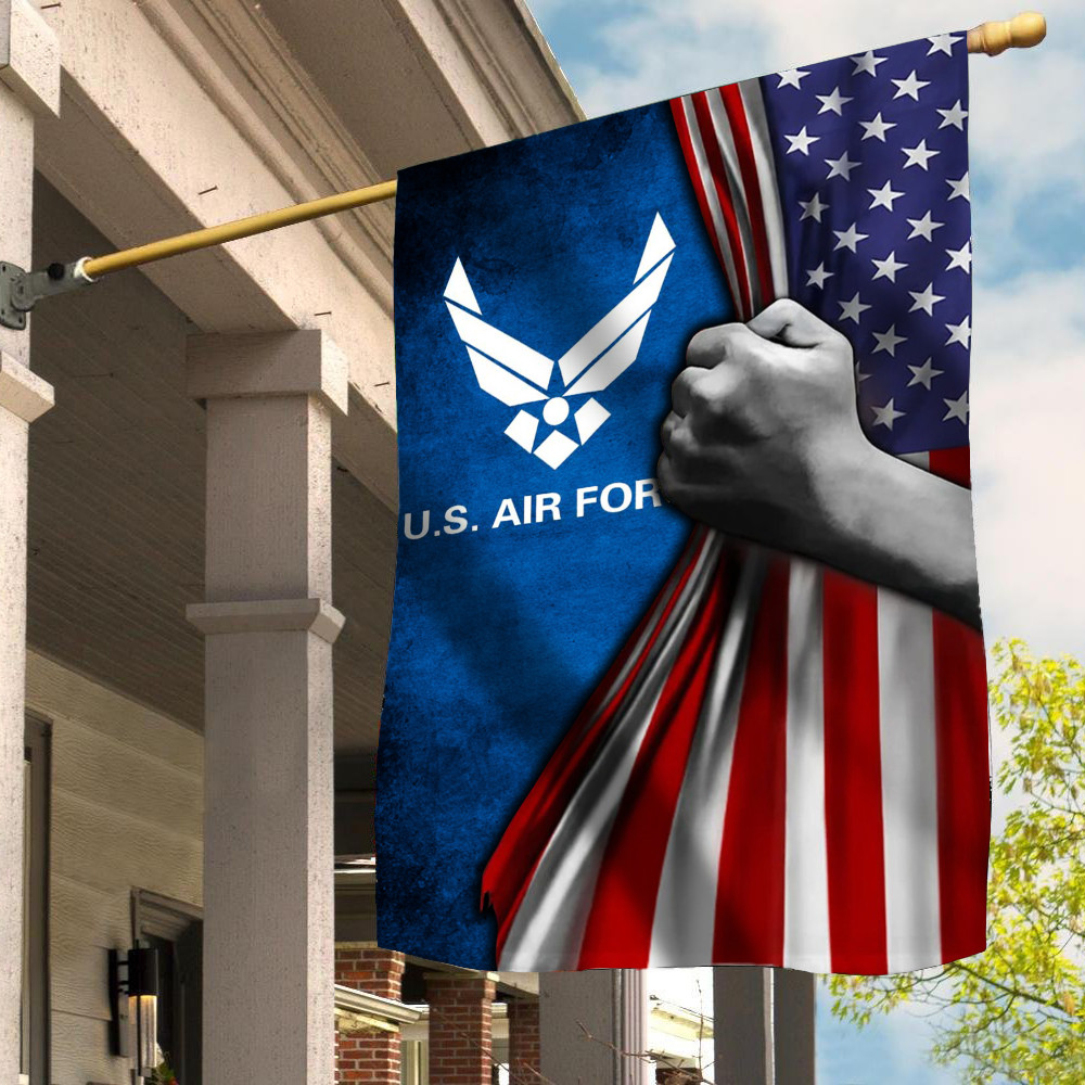 US Air Force Flag Inside American Flag USAF Logo Patriotic Flag 4th Of July Home Decor US Air Force Flag Inside American Flag USAF Logo Patriotic Flag 4th Of July Home Decor