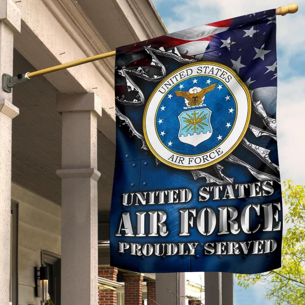 US Air Force Proudly Served Flag USAF Patriotic Honor United States Air Force Men Women US Air Force Proudly Served Flag USAF Patriotic Honor United States Air Force Men Women