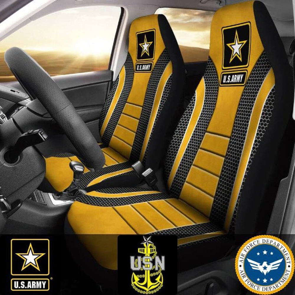 US Army Car Seat Covers Proud Army Patriotic Seat Covers Gifts For Military US Army Car Seat Covers Proud Army Patriotic Seat Covers Gifts For Military