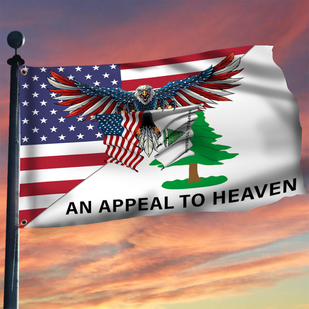 US Eagle An Appeal To Heaven Flag And American Flag George Washington An Appeal To Heaven US Eagle An Appeal To Heaven Flag And American Flag George Washington An Appeal To Heaven