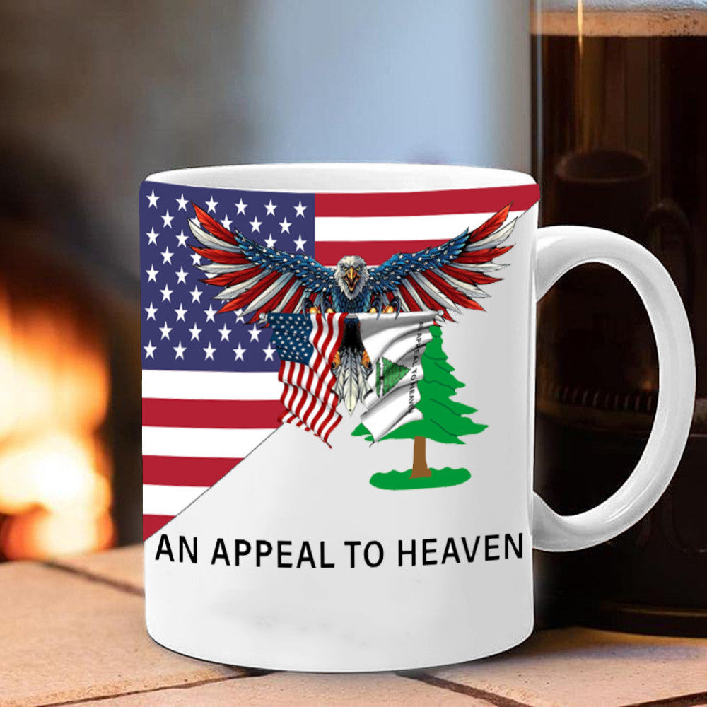 US Eagle An Appeal To Heaven Flag And American Flag George Washington An Appeal To Heaven US Eagle An Appeal To Heaven Flag And American Flag George Washington An Appeal To Heaven