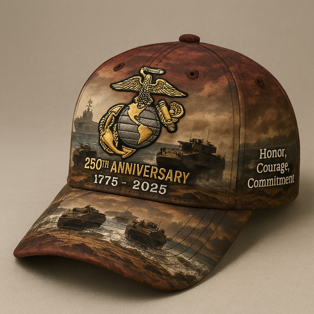 US Marine Corps 250th Anniversary 1775 2025 Hat Honor Courage Commitment USMC Hat Dad Gifts US Marine Corps 250th Anniversary 1775 2025 Hat Honor Courage Commitment USMC Hat Dad Gifts