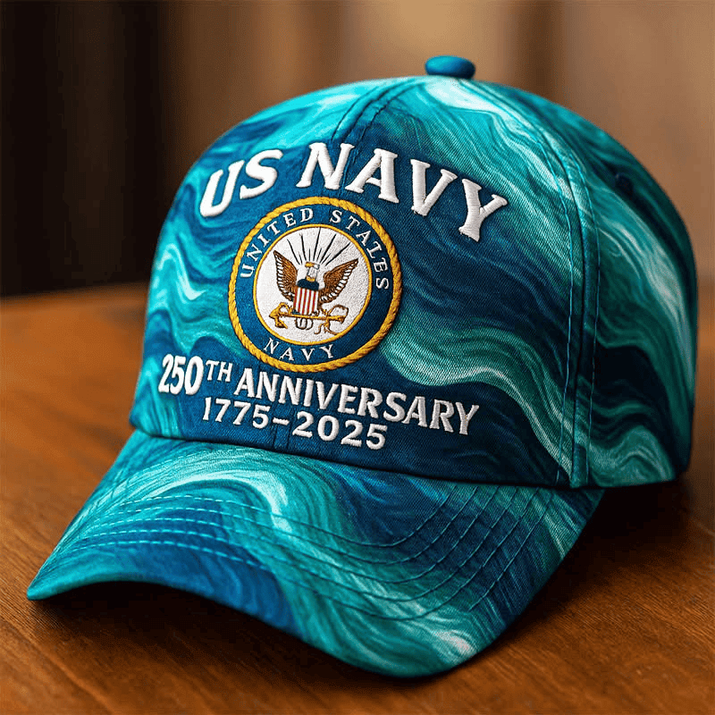 US Navy 250th Anniversary 1775 2025 Hat Proud USN Patriotic Cap Gifts For Navy US Navy 250th Anniversary 1775 2025 Hat Proud USN Patriotic Cap Gifts For Navy