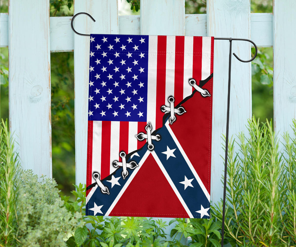 USA And Civil War Flag Civil War States Of America Flag Patriotic Merch Lawn Decor USA And Civil War Flag Civil War States Of America Flag Patriotic Merch Lawn Decor