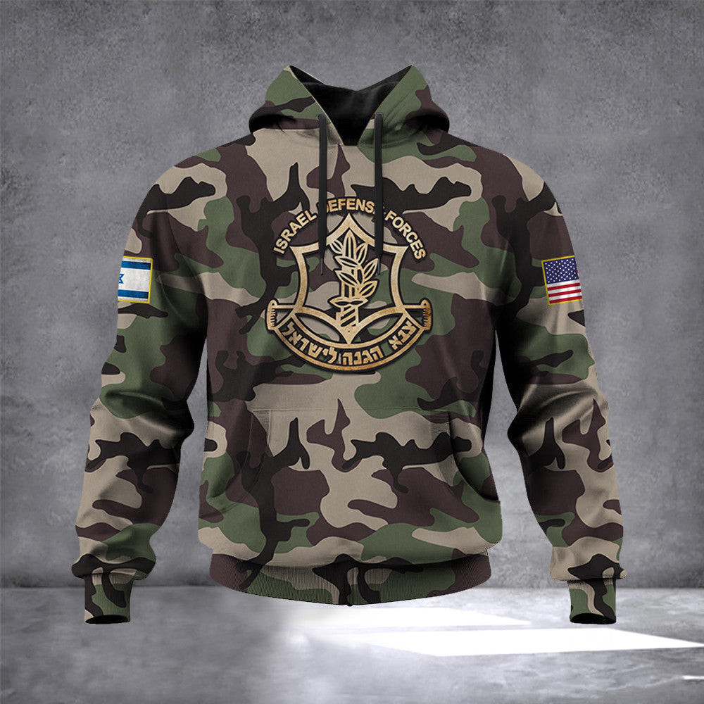 USA I Stand With Israel Camo Hoodie IDF Hoodie Peace For Israel Clothing For Supporters USA I Stand With Israel Camo Hoodie IDF Hoodie Peace For Israel Clothing For Supporters