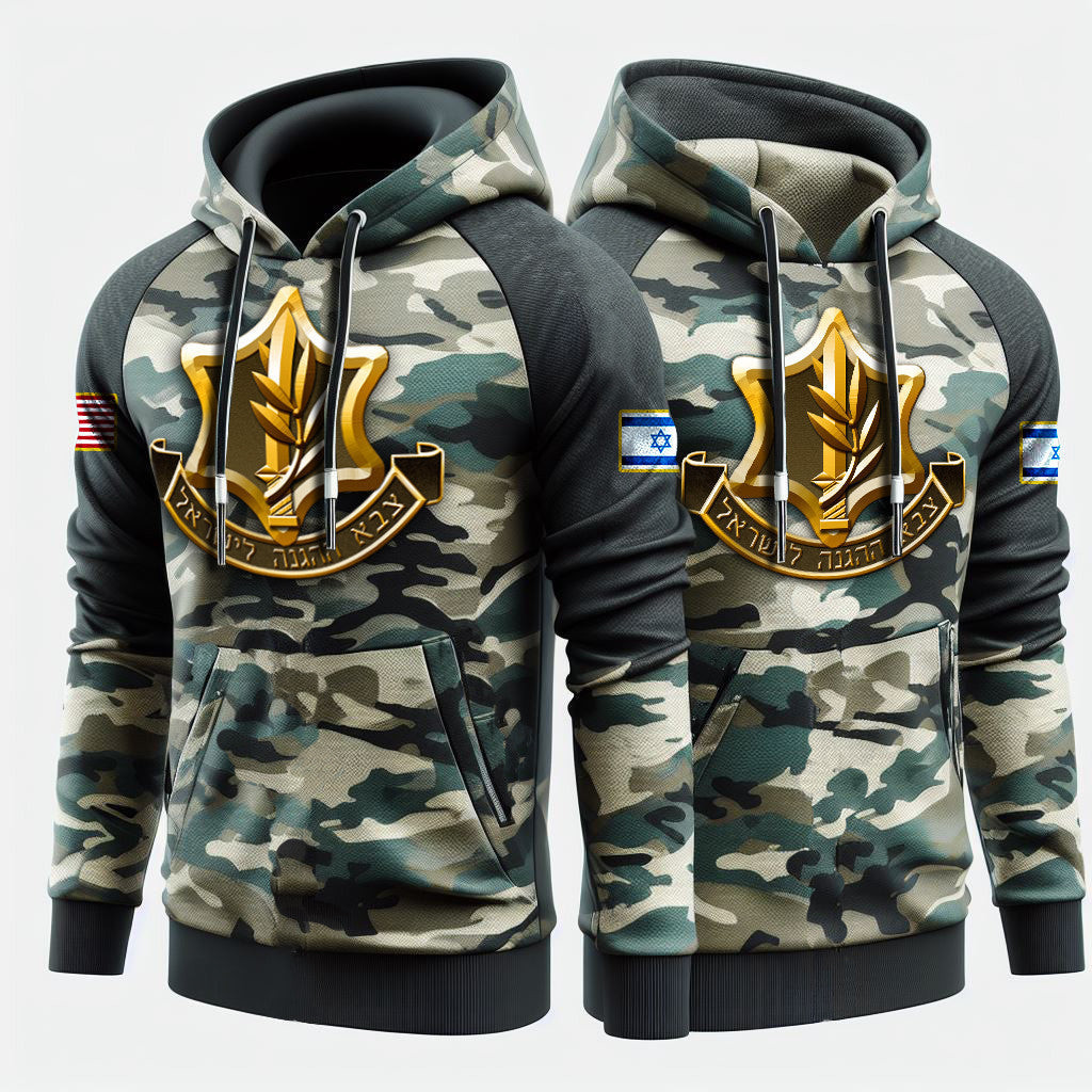 USA I Stand With Israel Camo Hoodie Pro Israel Hoodie Israeli Clothing IDF Merch For Supporters USA I Stand With Israel Camo Hoodie Pro Israel Hoodie Israeli Clothing IDF Merch For Supporters