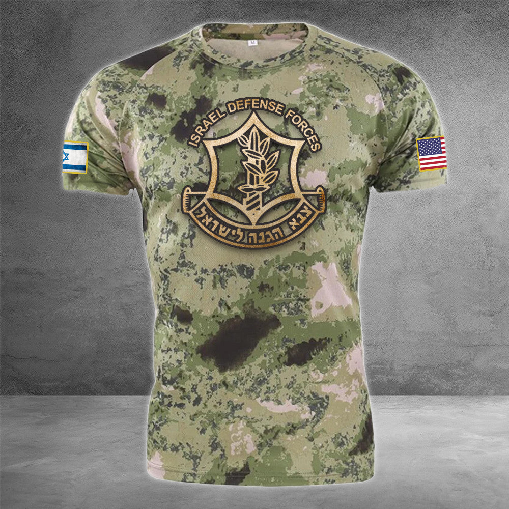 USA I Stand With Israel Camo Shirt Israeli Army T-Shirt Pray For Israel Clothing IDF Merch USA I Stand With Israel Camo Shirt Israeli Army T-Shirt Pray For Israel Clothing IDF Merch
