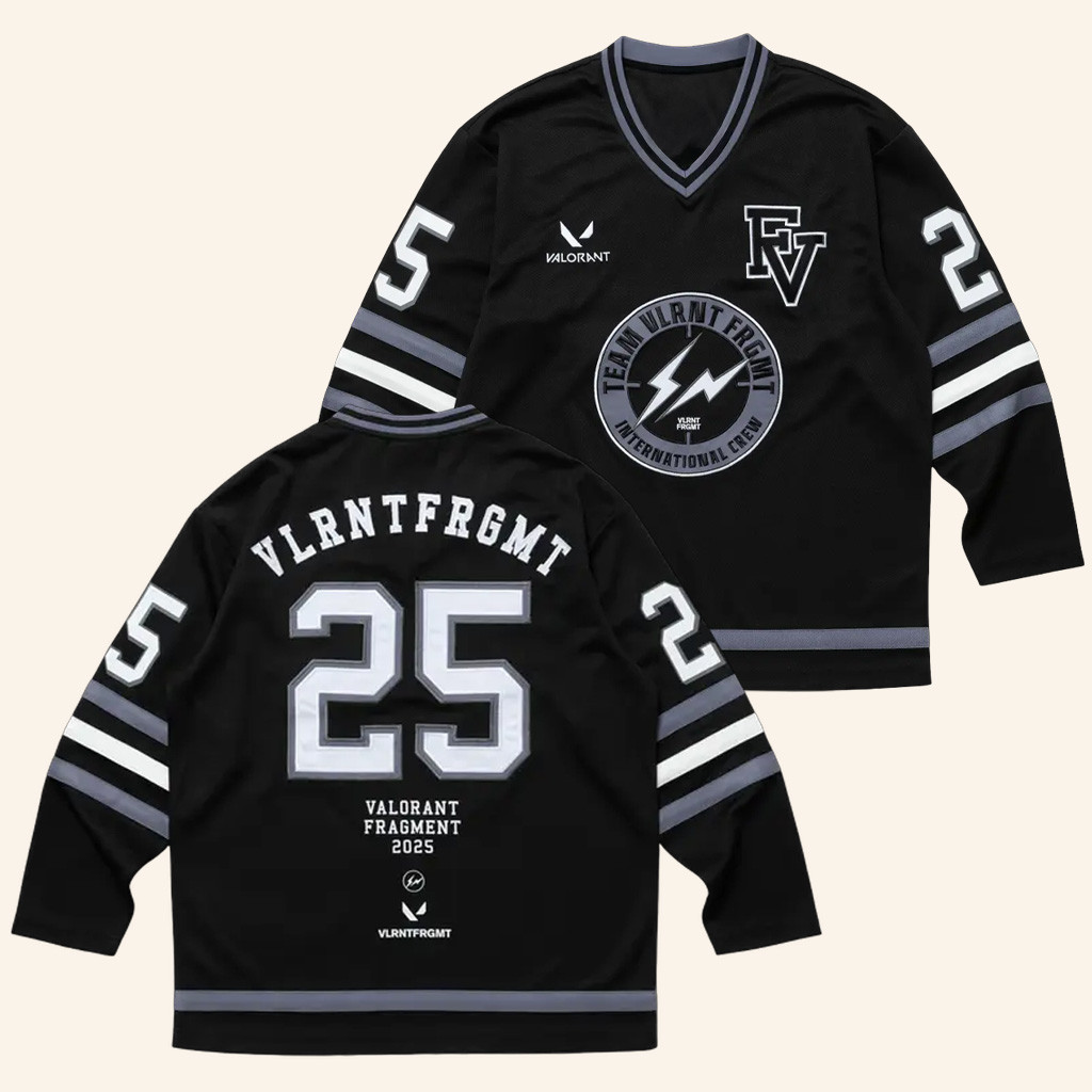 Valorant Merch Team VLRNT FRGMT Jersey Best Gifts For Gamers Valorant Merch Team VLRNT FRGMT Jersey Best Gifts For Gamers