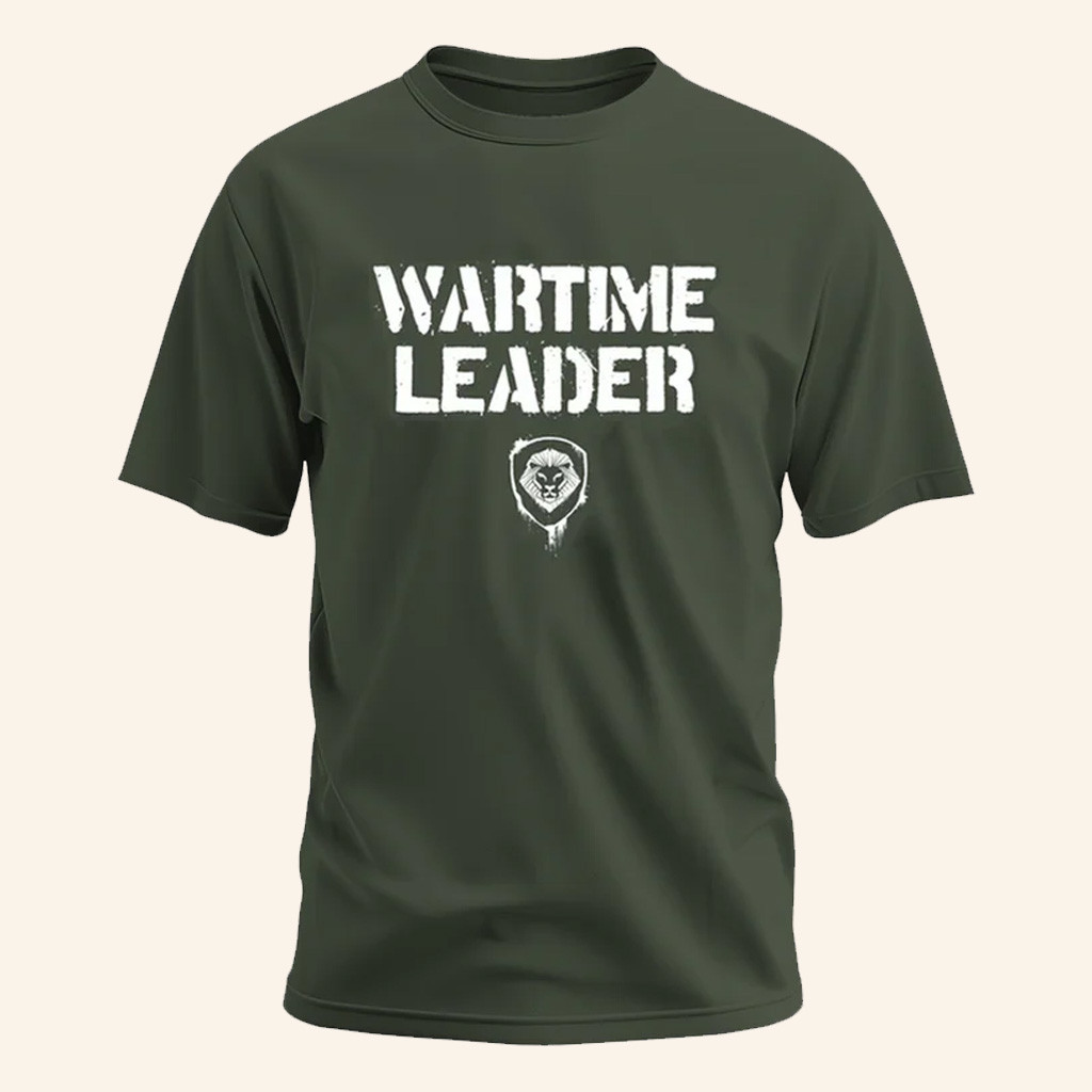 Valuetainment Merch Wartime Leader T-Shirt Unique Gifts For Husband Valuetainment Merch Wartime Leader T-Shirt Unique Gifts For Husband