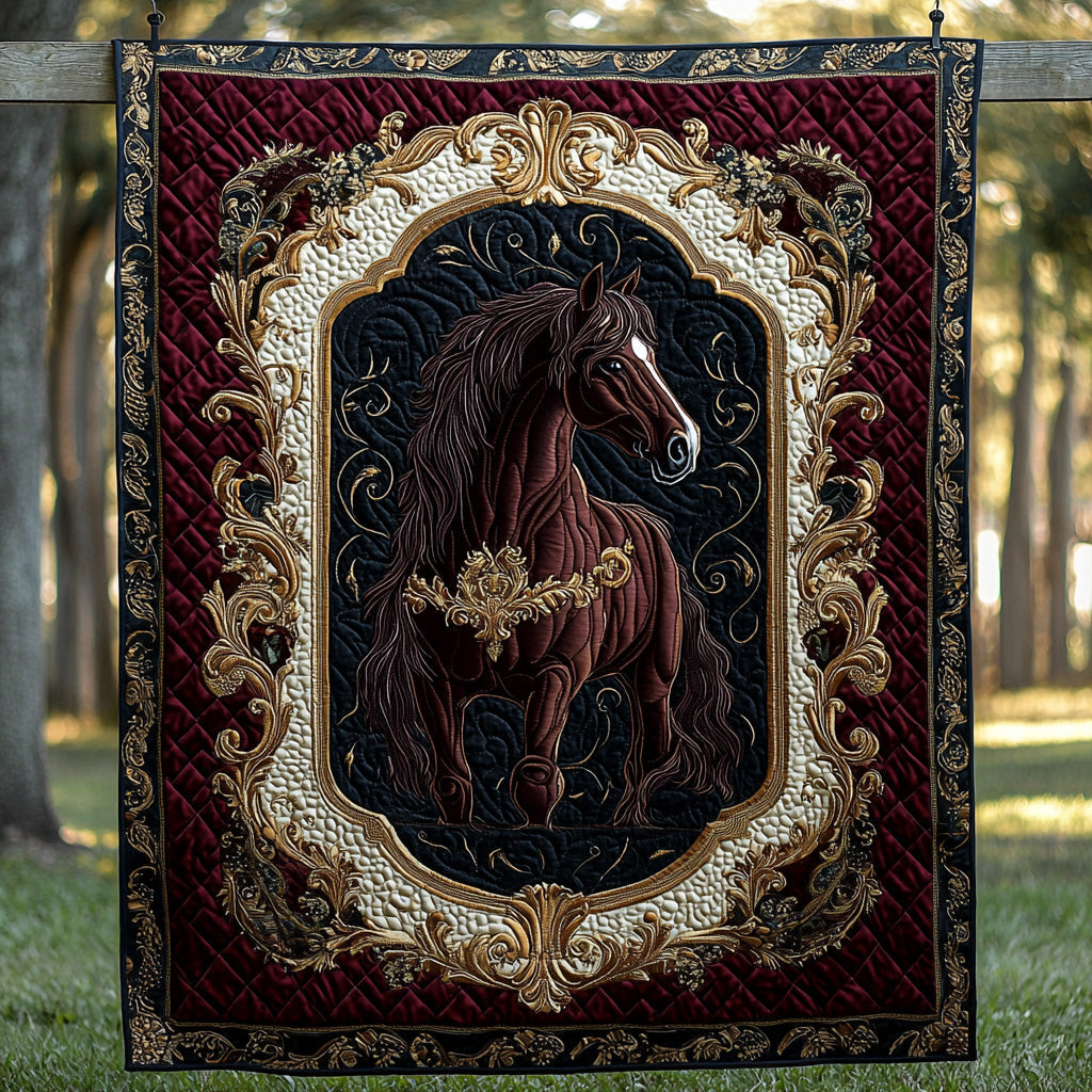 Velvet Horse Quilted Blanket Nice Throw Blanket Horsey Gifts For Friends Velvet Horse Quilted Blanket Nice Throw Blanket Horsey Gifts For Friends