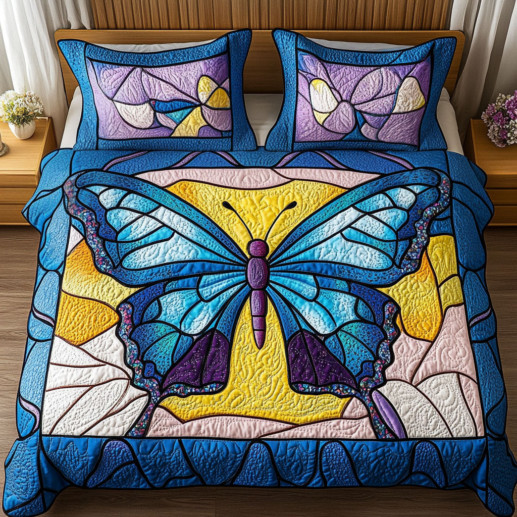 Vibrant Flutter Quilted Bedding Set Duvet Cover Bed Sheet Set Awesome Butterfly Gifts Vibrant Flutter Quilted Bedding Set Duvet Cover Bed Sheet Set Awesome Butterfly Gifts