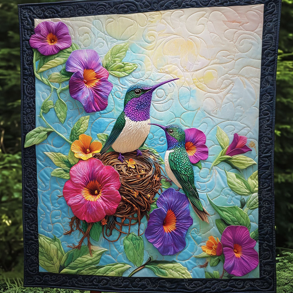 Vibrant Hummingbirds Quilted Blanket Cute Throw Blanket Flamingo Gifts For Adults Vibrant Hummingbirds Quilted Blanket Cute Throw Blanket Flamingo Gifts For Adults