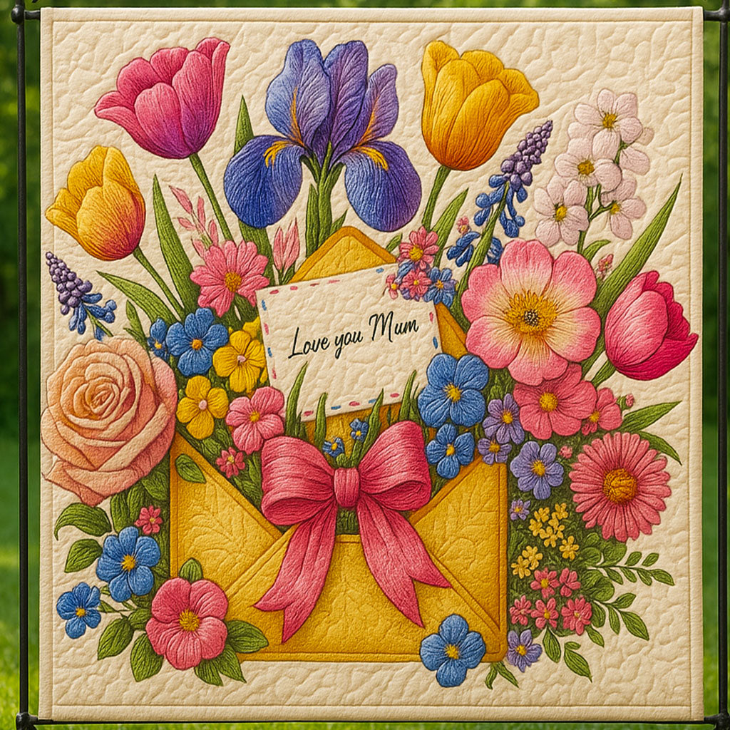 Vibrant Love Quilted Blanket Cute Colorful Blanket Top Christmas Gifts For Men Vibrant Love Quilted Blanket Cute Colorful Blanket Top Christmas Gifts For Men