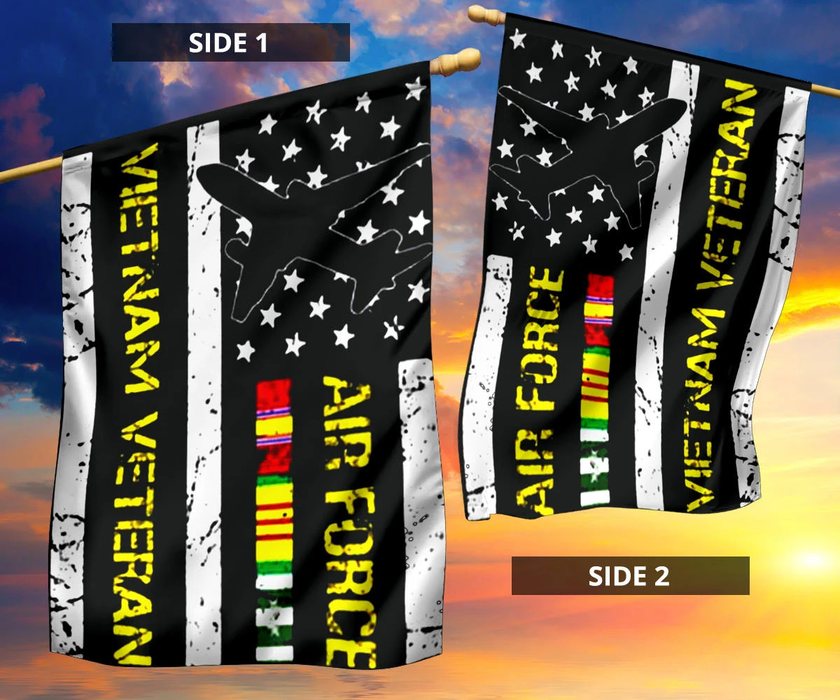 Vietnam Veteran Air Force Flag Proud Vietnam Vet Flag Patriotic Outdoor Yard Decor Vietnam Veteran Air Force Flag Proud Vietnam Vet Flag Patriotic Outdoor Yard Decor