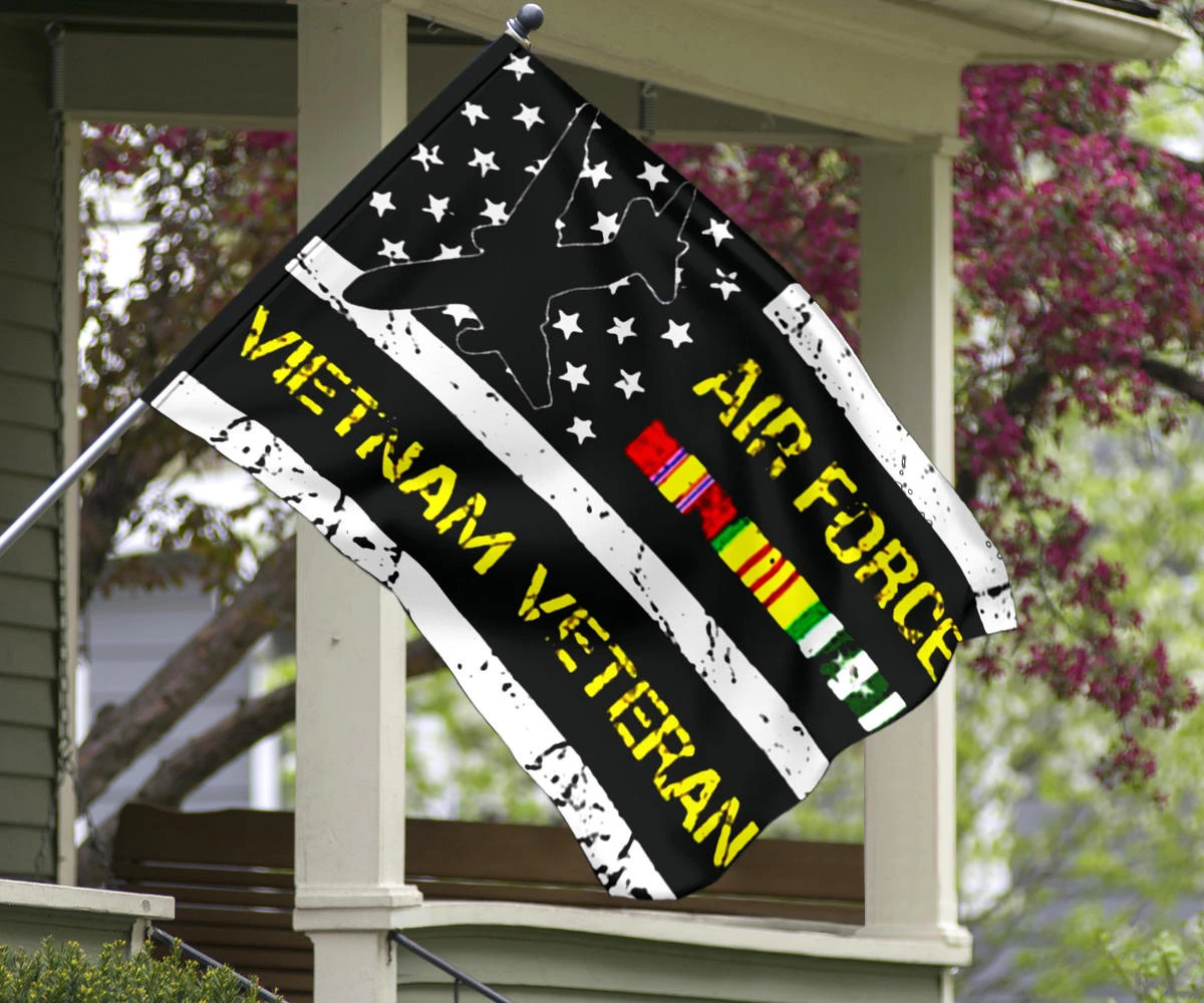 Vietnam Veteran Air Force Flag Proud Vietnam Vet Flag Patriotic Outdoor Yard Decor Vietnam Veteran Air Force Flag Proud Vietnam Vet Flag Patriotic Outdoor Yard Decor