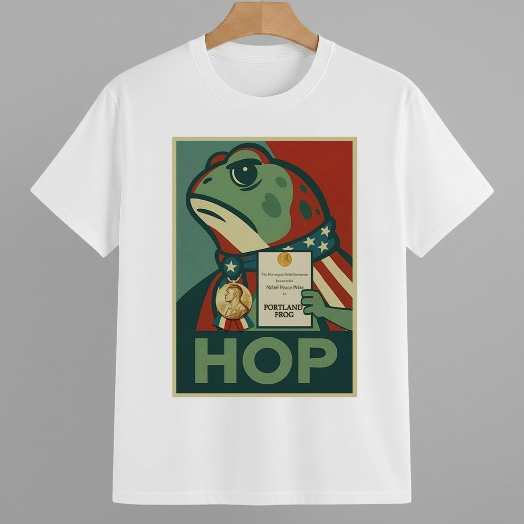 Viral Portland Frog HOP Meme Shirt Anti Fascism Frog Merch Viral Portland Frog HOP Meme Shirt Anti Fascism Frog Merch