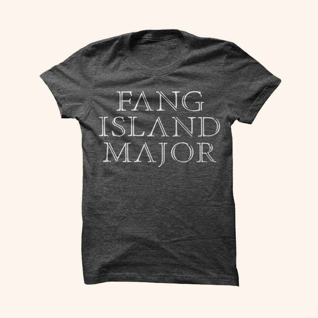 Warehouse Merch Fang Island Major T-Shirt Gift Ideas For Husband