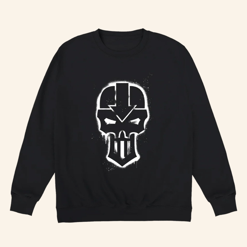 Warhammer Merch Iron Warriors Graffiti Sweatshirt Best Christmas Gifts For Gamers Warhammer Merch Iron Warriors Graffiti Sweatshirt Best Christmas Gifts For Gamers