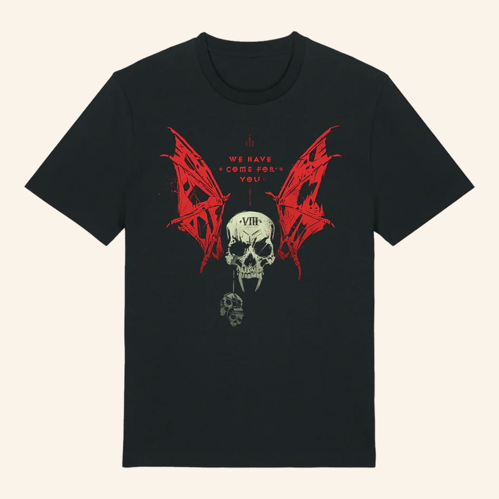 Warhammer Merch Night Lords We Have Come For You T-Shirt  Top Gifts For Gamers