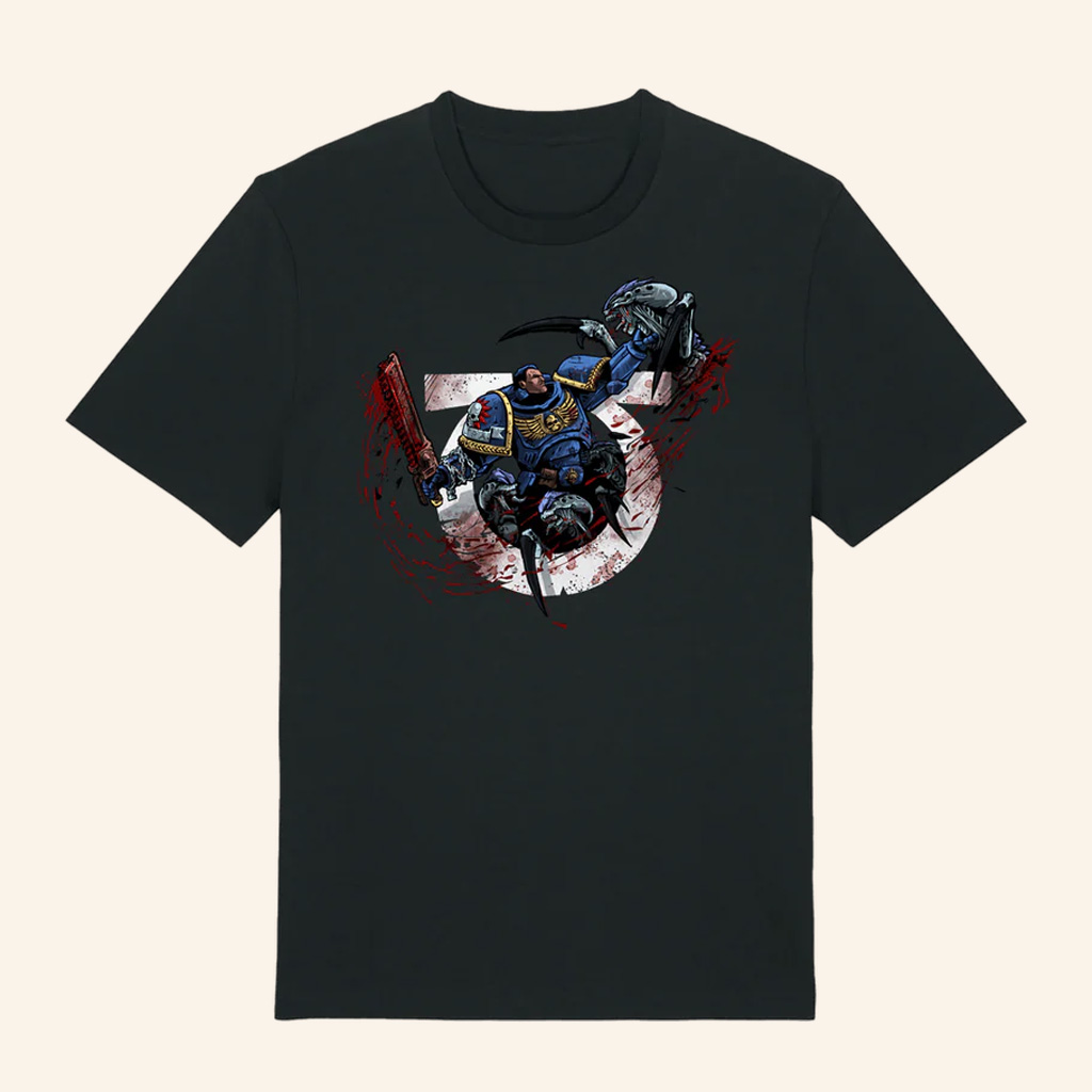 Warhammer Merch Space Marine 2 Tyranid Hive T-Shirt Best Gifts For Gamer Boyfriend Warhammer Merch Space Marine 2 Tyranid Hive T-Shirt Best Gifts For Gamer Boyfriend