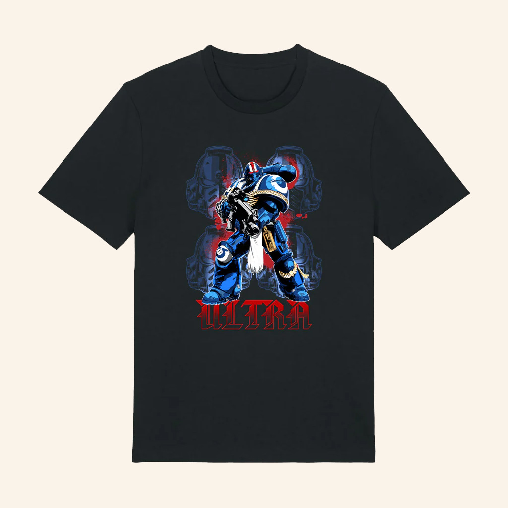 Warhammer Merch  Space Marine 2 Ultra T-Shirt Good Christmas Gifts For Gamers