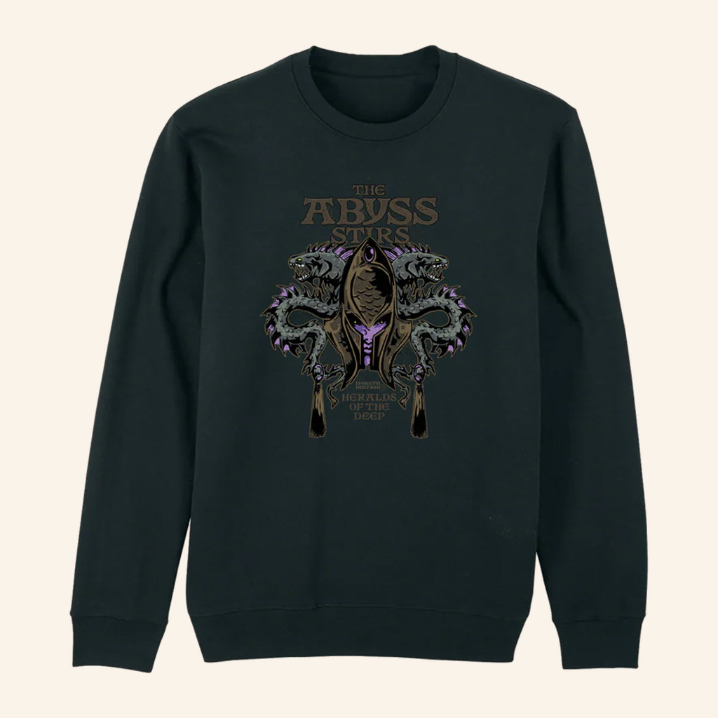 Warhammer Merch The Abyss Stirs Heralds Of The Deep Sweatshirt Great Gifts For Gamers Warhammer Merch The Abyss Stirs Heralds Of The Deep Sweatshirt Great Gifts For Gamers