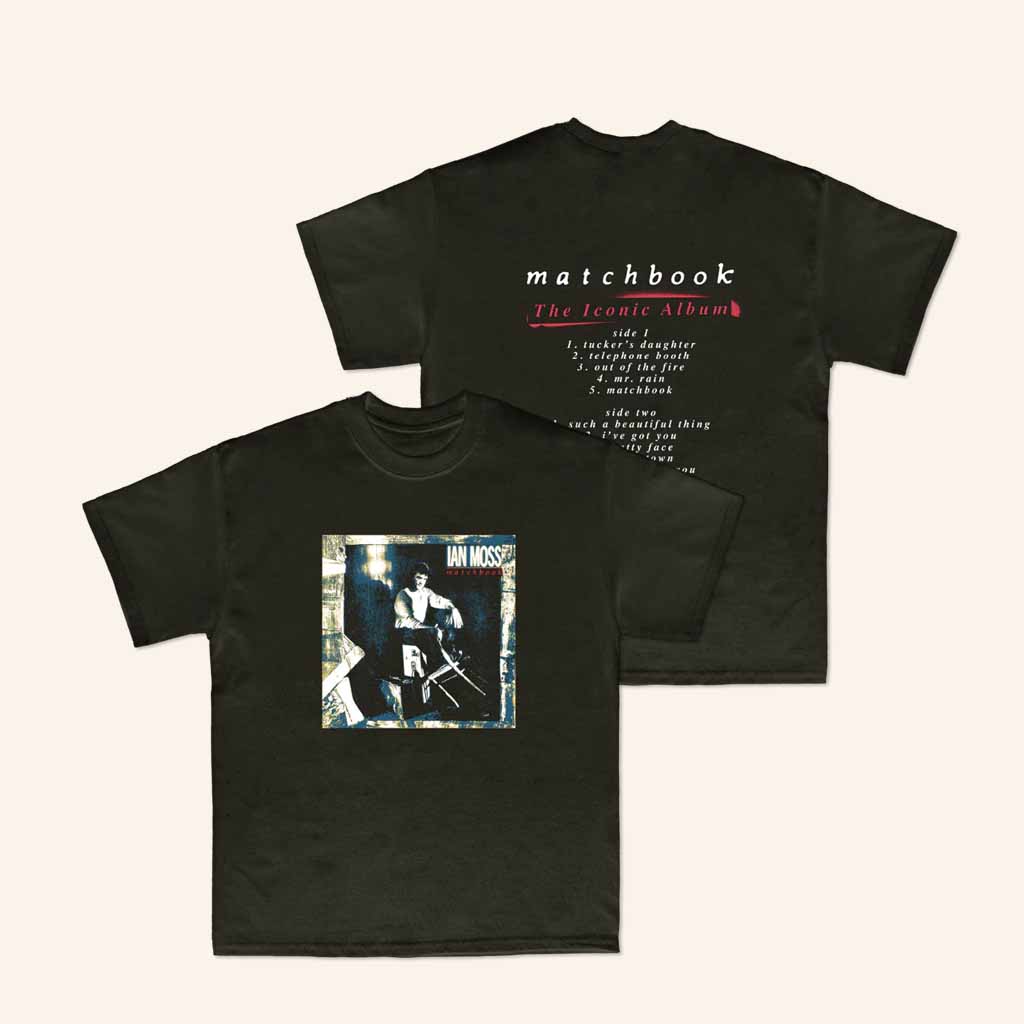 Warner Music Australia Merch Matchbook The Iconic Album T-Shirt Gifts For Music Fans Warner Music Australia Merch Matchbook The Iconic Album T-Shirt Gifts For Music Fans