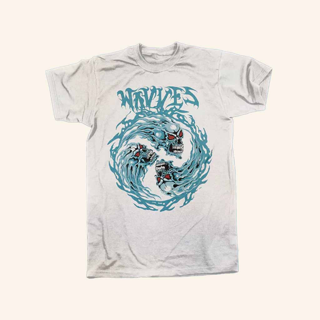 Wavves Merch Flame Skull T-Shirt Halloween Gifts Ideas For Brother Wavves Merch Flame Skull T-Shirt Halloween Gifts Ideas For Brother