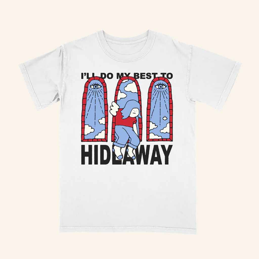 Wavves Merch I'll Do My Best To Hideaway T-Shirt Unique Gifts For Friend Wavves Merch I'll Do My Best To Hideaway T-Shirt Unique Gifts For Friend