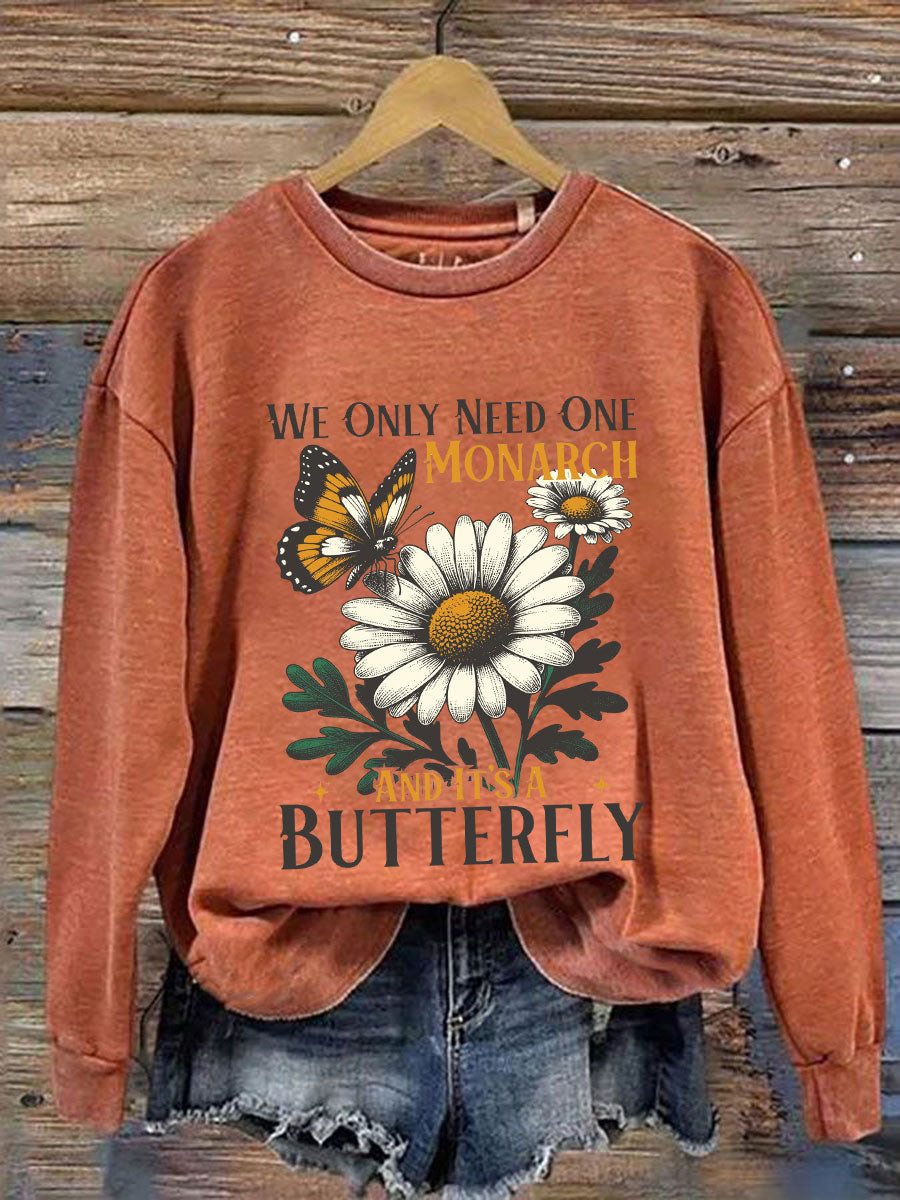 We Only Need One Monarch And It's A Butterfly Hoodie Anti ICE Hoodie Women's Gifts We Only Need One Monarch And It's A Butterfly Hoodie Anti ICE Hoodie Women's Gifts