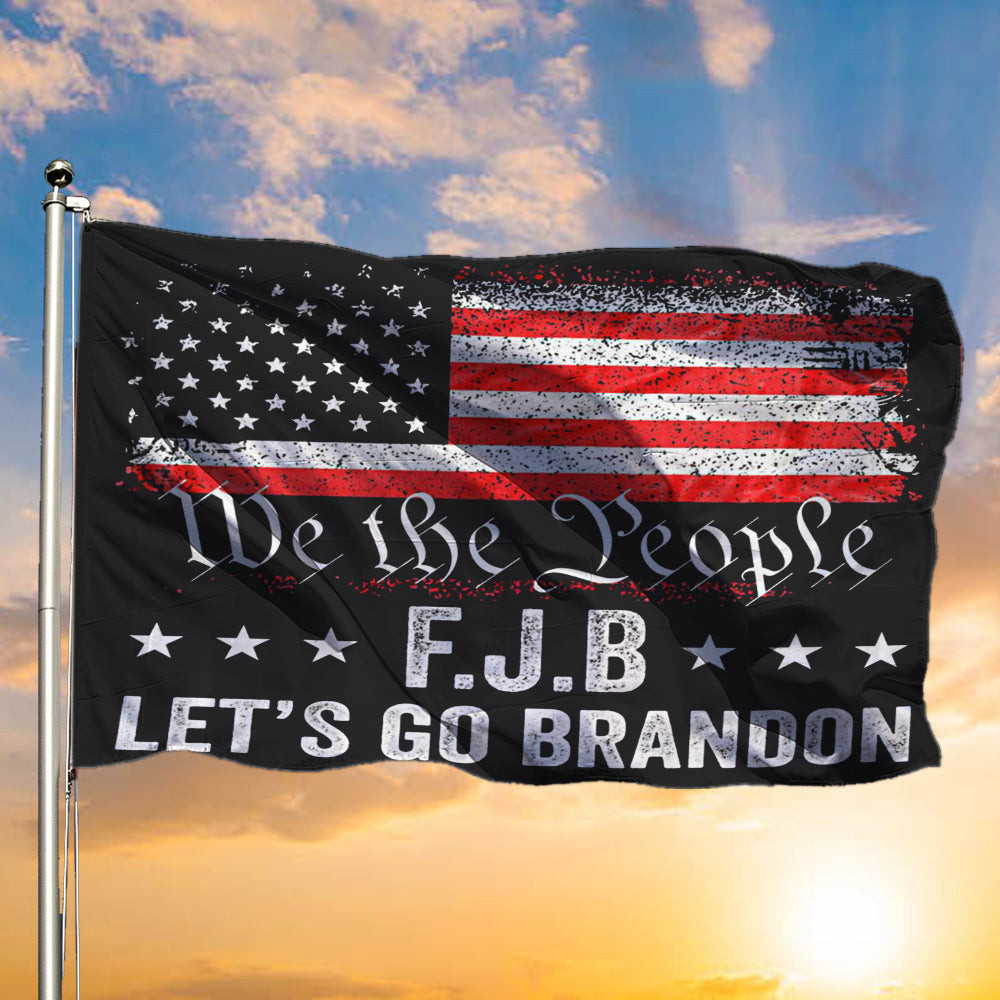 We The People FJB Let's Go Brandon Flag American #FJB Let's Go Brandon Banner Merch We The People FJB Let's Go Brandon Flag American #FJB Let's Go Brandon Banner Merch