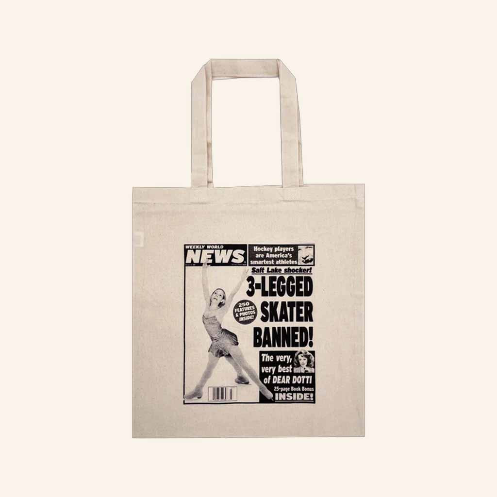 Weekly World News Merch 3 Legged Skater Banned Tote Bag Gifts For Wife Weekly World News Merch 3 Legged Skater Banned Tote Bag Gifts For Wife