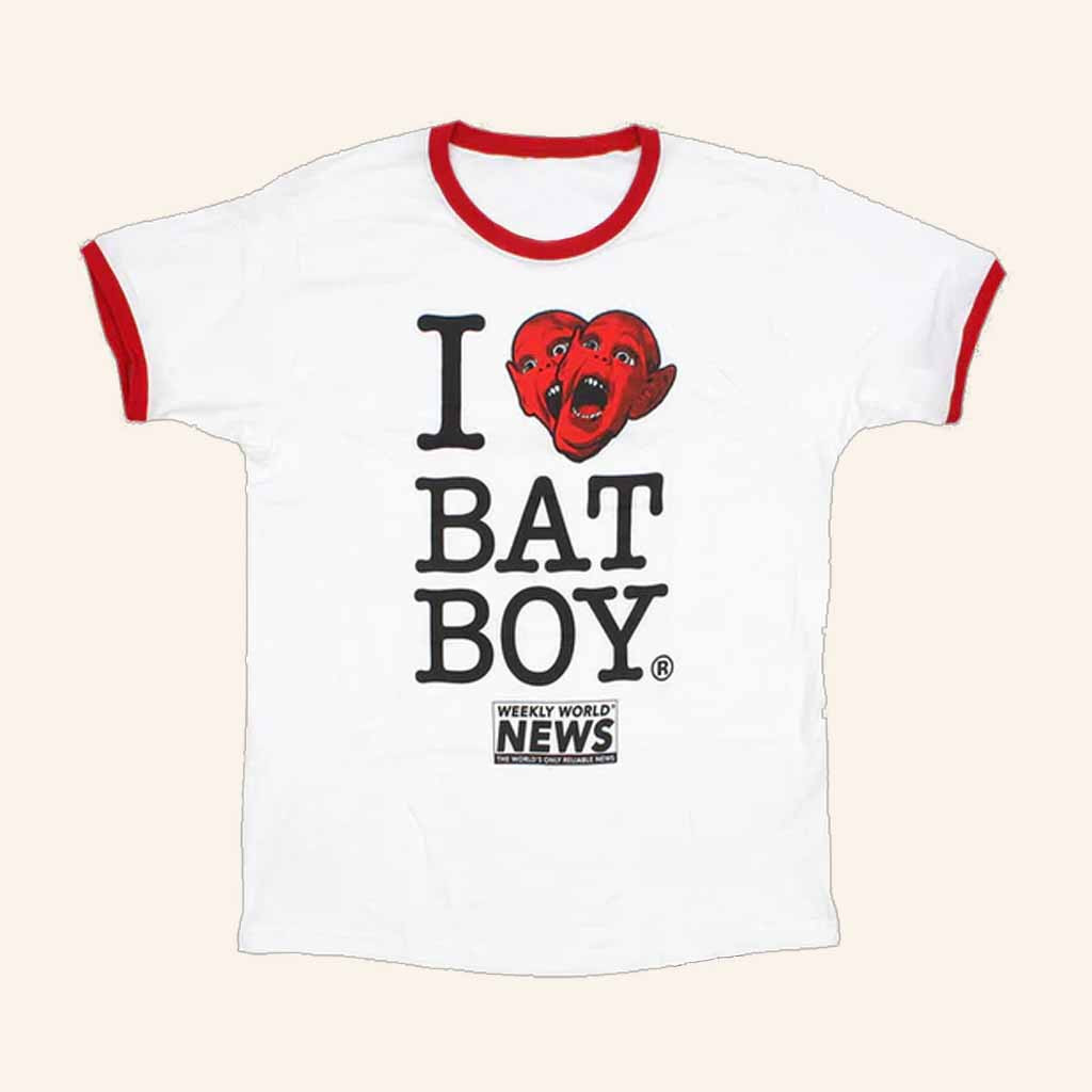 Weekly World News Merch I Heart Bat Boy T-Shirt Unique Gifts For Sister Weekly World News Merch I Heart Bat Boy T-Shirt Unique Gifts For Sister