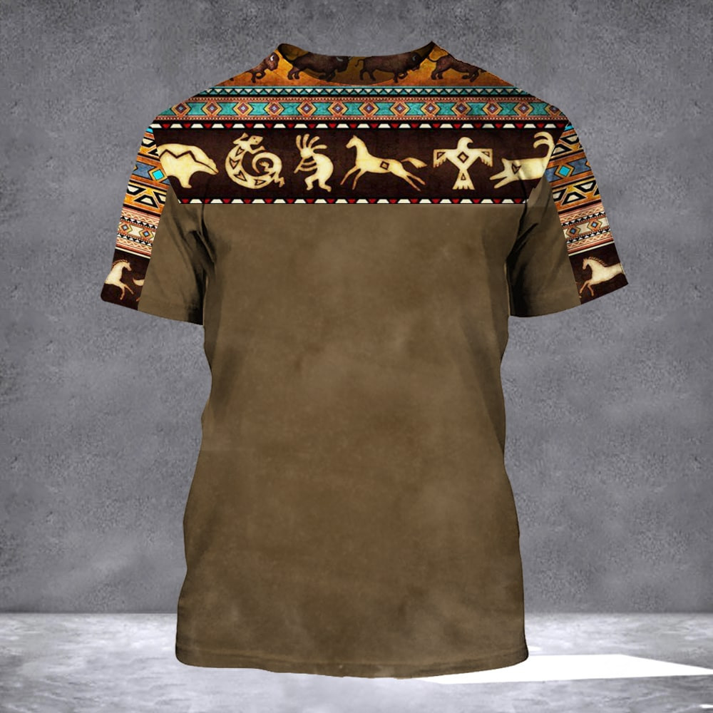 Western Aztec Pattern Hoodie Pride Native Best Hoodie Gift For Men Western Aztec Pattern Hoodie Pride Native Best Hoodie Gift For Men