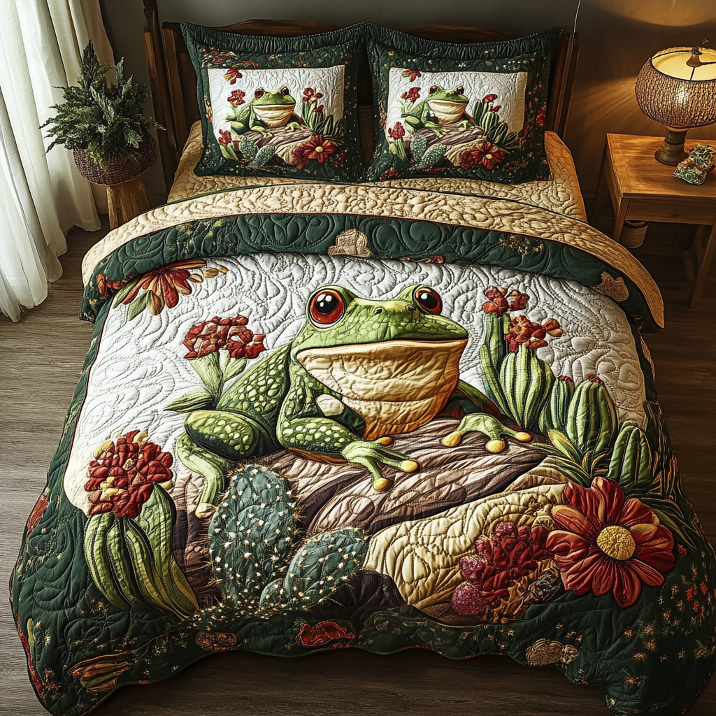 Western Leap Quilted Bedding Set Duvet Cover Bed Sheet Set Cactus Gifts For Him Western Leap Quilted Bedding Set Duvet Cover Bed Sheet Set Cactus Gifts For Him
