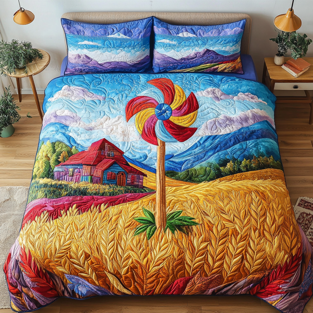 Whirling Pinwheel Quilted Bedding Set Duvet Cover Bedspreads Family Gift Exchange Ideas For Christmas Whirling Pinwheel Quilted Bedding Set Duvet Cover Bedspreads Family Gift Exchange Ideas For Christmas